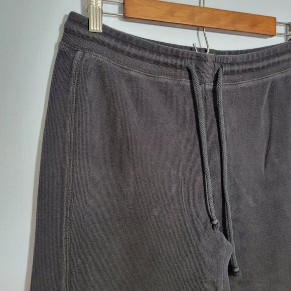 Caribbean Joe Let Go Small Black Pull On Drawstring Heavy Sweatpants - Picture 7 of 10